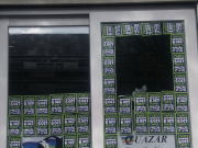 Dégradations de la façade de Quazar