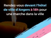 Journée du souvenir trans · 20 novembre 22 Angers