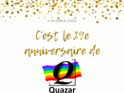 Quazar 29 ans !