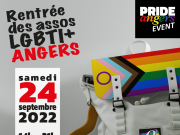 Rentrée des Assos LGBTI+ samedi 24 septembre Angers