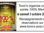 Soirée Tonic’s 100% filles