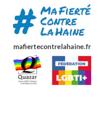 QUAZAR soutient la campagne de la FÉDÉRATION LGBTI+ #MaFiertéContreLaHaine