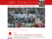 Banderole sexiste et homophobe d’Angers-Metz, samedi 24 août 2019 : QUAZAR et COULEURS GAIES interpellent Angers SCO et la Ligue de Football Professionnel