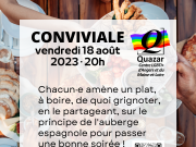 Conviviale du 18 août 2023