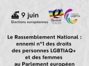 Le Rassemblement National : ennemi n°1 des droits des personnes LGBTIAQ+ et des femmes au Parlement européen