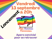 Nouveauté : réunion pôle Femmes Féministes vendredi 13 septembre