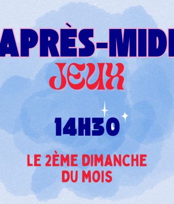 Jeux de société • dimanche 10 mai