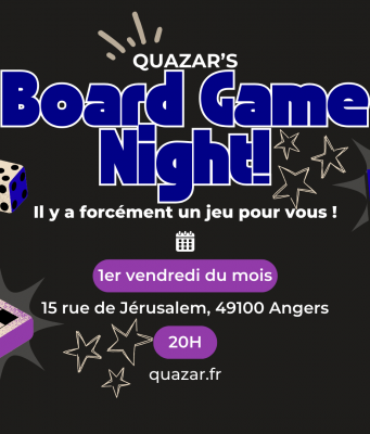 Soirée jeux de société • vendredi 6 février