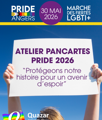 Apéro jeunes : atelier pancartes PRIDE