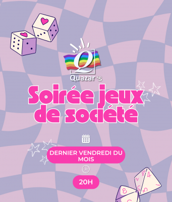 Soirée jeux de société • vendredi 25 septembre